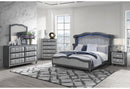 VANNA DARK GREY KING BED GROUP