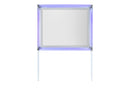 Lando Silver Mirror With Led