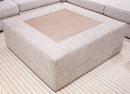 Ashbourne Estate Oversized Accent Ottoman - Golden Linens & Furniture (PA)* 