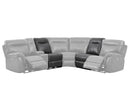 New Classic Atlas Power Armless Recliner in Gray - Golden Linens & Furniture (PA)* 