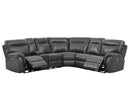 New Classic Atlas Power Armless Recliner in Gray - Golden Linens & Furniture (PA)* 