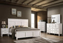 New Classic Furniture Andover 5 Drawer Chest in White - Golden Linens & Furniture (PA)* 