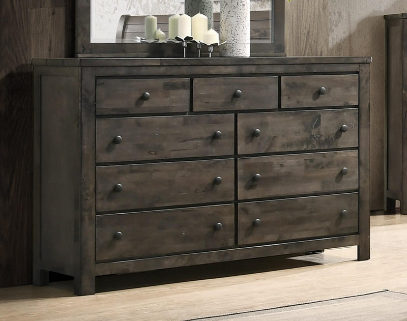 New Classic Furniture Blue Ridge Dresser in Rustic Gray