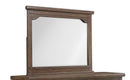New Classic Furniture Fairfax Mirror in Medium Oak