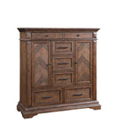 New Classic Furniture Mar Vista Door Chest in Brushed Walnut