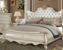 New Classic Furniture Monique Queen Panel Bed in Pearl - Golden Linens & Furniture (PA)* 