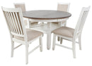 New Classic Furniture Prairie Point Side Chair in White (Set of 2) - Golden Linens & Furniture (PA)* 