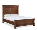 New Classic Furniture Providence Queen Panel Bed in Dark Oak - Golden Linens & Furniture (PA)* 