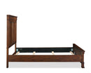 New Classic Furniture Providence Queen Panel Bed in Dark Oak - Golden Linens & Furniture (PA)* 