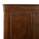 New Classic Furniture Providence Queen Panel Bed in Dark Oak - Golden Linens & Furniture (PA)* 