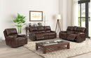 New Classic Furniture Taos Swivel Glider Recliner in Caramel - Golden Linens & Furniture (PA)* 