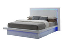 New Classic Sapphire King Platform Bed in White