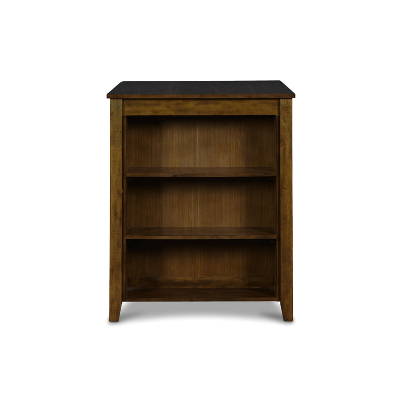 GIA 30" COUNTER TABLE W/2 CHAIRS & STG SHELF-BROWN