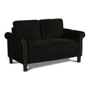 ALANI LOVESEAT-BLACK
