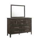 ANDOVER MIRROR-NUTMEG
