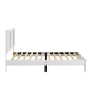 ARIES 4/6 F PANEL BED-HB/FB/RAILS-WHITE