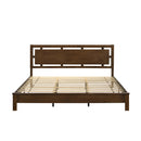 GEMINI 5/0 Q PANEL BED-HB/FB/RAILS-NATURAL