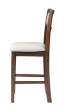 GIA 42" COUNTER DROP LEAF TABLE W/2 CHAIRS-CHERRY