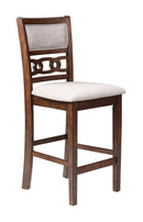 GIA 42" COUNTER DROP LEAF TABLE W/2 CHAIRS-CHERRY