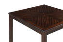 GIA 5PC 42" SQUARE COUNTER TABLE & 4 CHAIRS-CHERRY