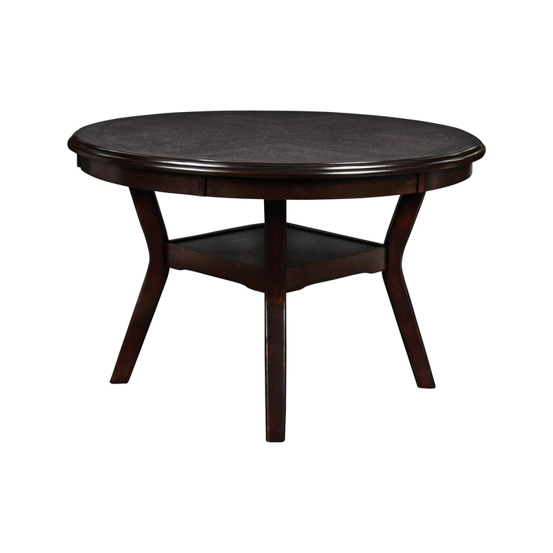 GIA ROUND DINING 5 PC SET-EBONY