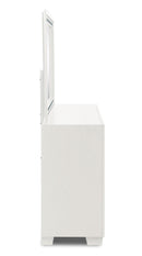 LUXOR MIRROR-WHITE - Golden Linens & Furniture (PA)* 
