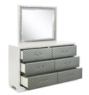 LUXOR MIRROR-WHITE - Golden Linens & Furniture (PA)* 