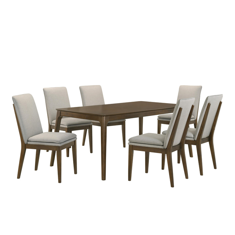 MAGGIE DINING TABLE-WALNUT