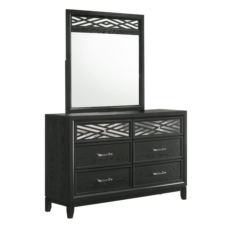 OBSIDIAN MIRROR-BLACK