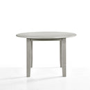 PASCAL 47" ROUND DINING TABLE-DRIFTWOOD