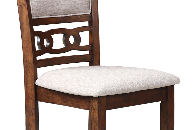 GIA 42" COUNTER DROP LEAF TABLE W/2 CHAIRS-CHERRY