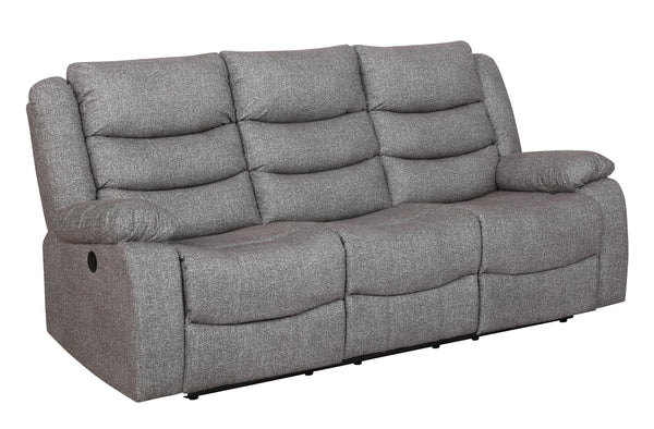 GRANADA DUAL RECLINER SOFA W/PWR FR-GRAY