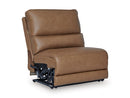 DeepWakes Reclining Sectional with Storage Console