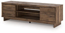 Zadilyn 72" TV Stand with Electric Fireplace