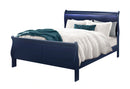 Charlie Blue Queen Bed, Dresser, Mirror and 2 Nightstands