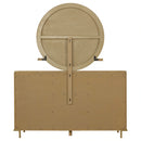 Arini Dresser with Mirror - Golden Linens & Furniture (PA)* 