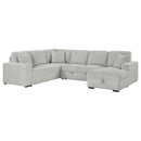 Devonshire Pull-Out Sleeper Sectional Sofa