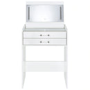 Danbury Makeup Vanity Table with LED Mirror and Stool