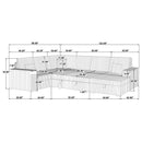 Devonshire Pull-Out Sleeper Sectional Sofa