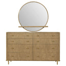 Arini Dresser with Mirror - Golden Linens & Furniture (PA)* 