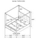 Gran Park Canopy Panel Bed