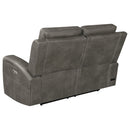 Brickston Triple Power Reclining Loveseat