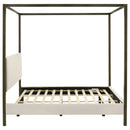 Monroe Canopy Panel Platform Bed