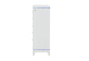 ALINA WHITE CHEST W/ LED - Golden Linens & Furniture (PA)* 