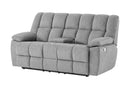 U6000 SMOKE CONSOLE RECLINING LOVESEAT