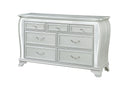 ARIA SILVER DRESSER WITH LED - Golden Linens & Furniture (PA)* 